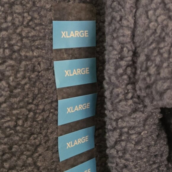 Berkley Jensen NWT Blue Boucle 1/4 Zip Size XL - Picture 4 of 7